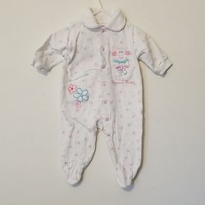 Small Steps "Precious Posies" Footies